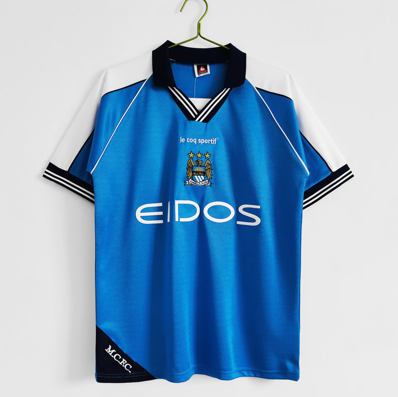 Camisa Retrô Manchester City 1999-00 Home