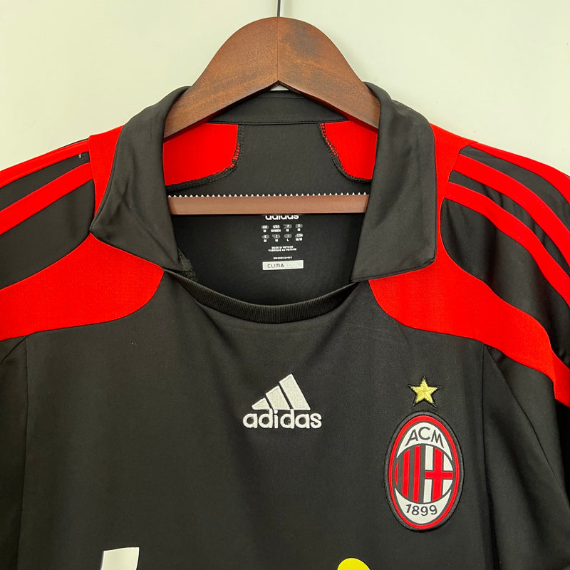 Camisa Milan 2007-08 Preto