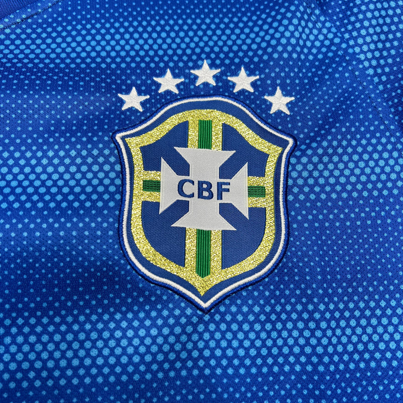 Camisa Retrô Brasil 2014 Blue