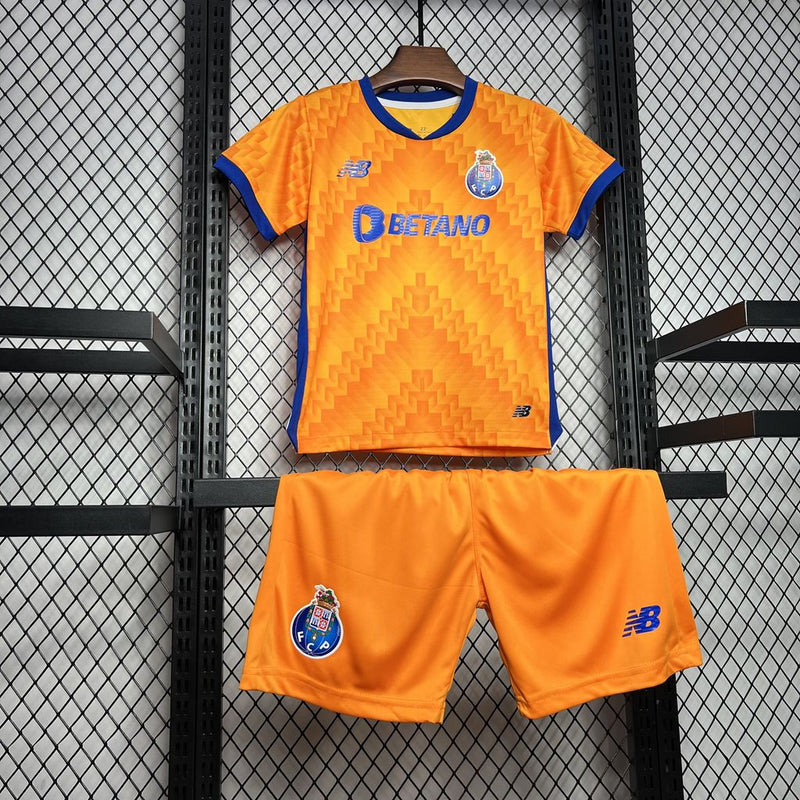 Kit Infantil Porto 24-25 Laranja