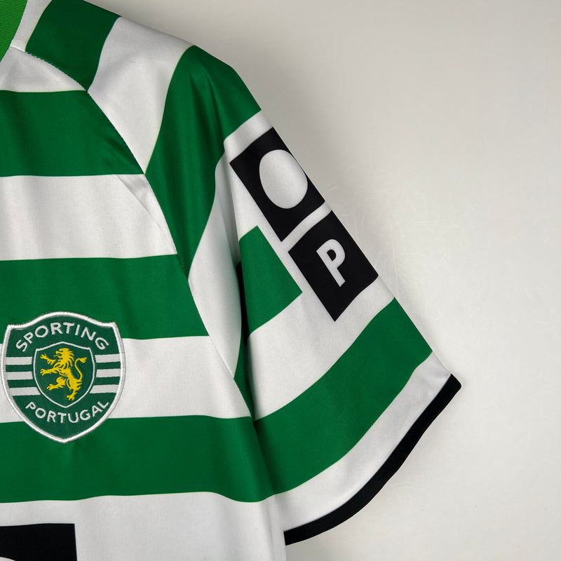 Camisa Retrô Sporting 2003-04 Home