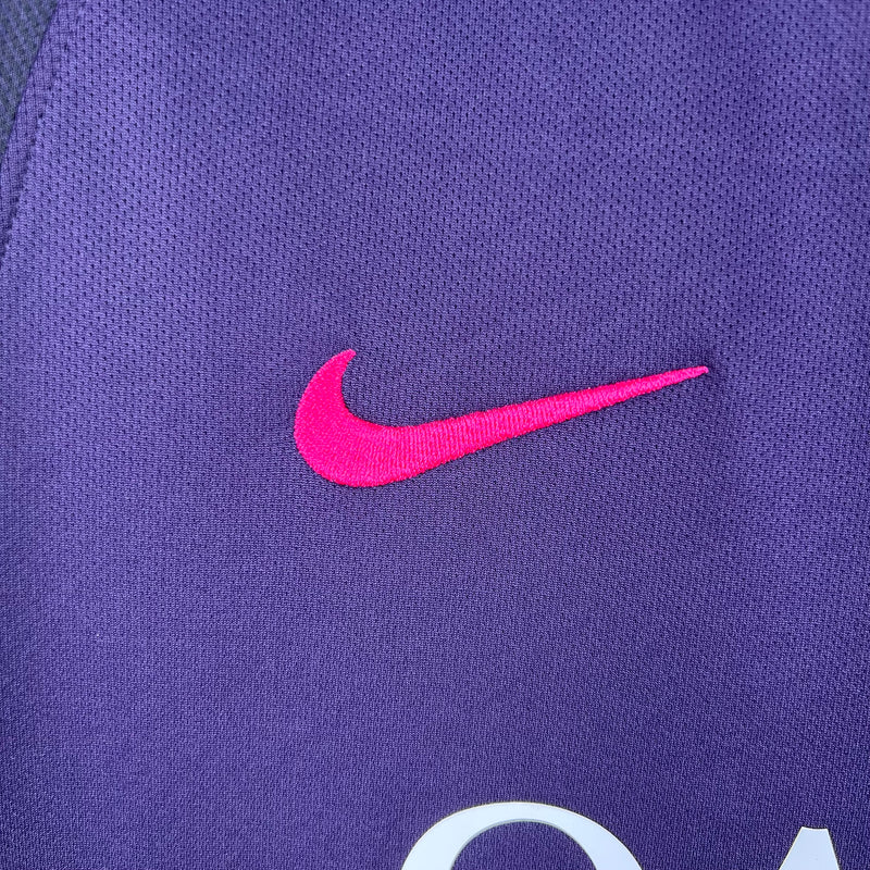 Camisa Retrô Barcelona 2016-17 Roxo