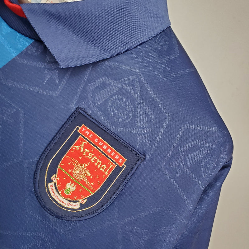 Camisa Retrô Arsenal 1995-96 Blue