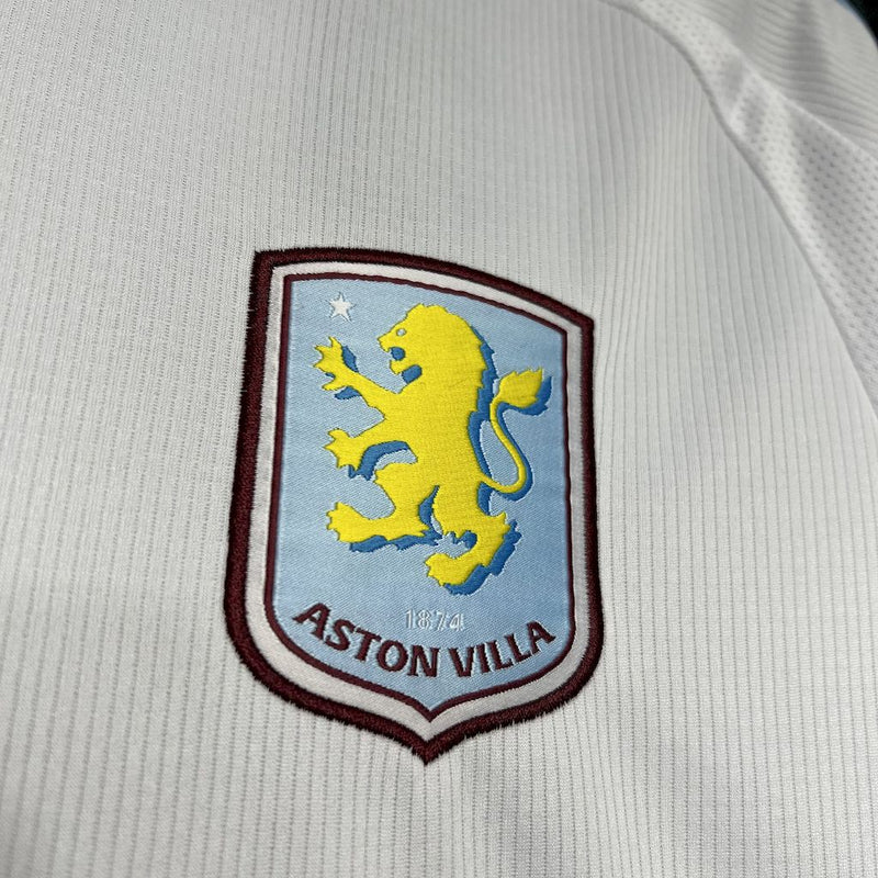 CAMISA DO ASTON VILLA 24-25 BRANCO