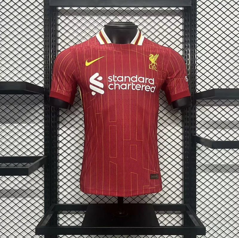 Camisa Liverpool Home 24-25 Versão Jogador