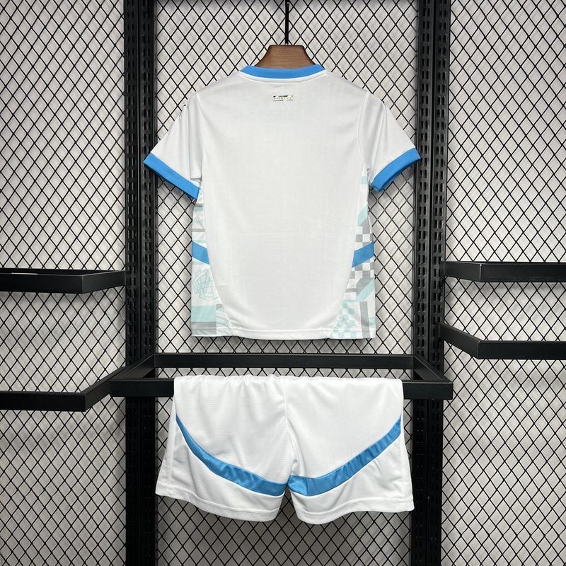 Kit Infantil Olympique de Marseille 24-25 White