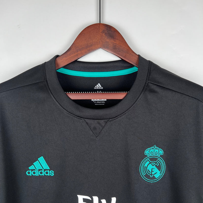 Camisa Retrô Real Madrid 2017-18 Black