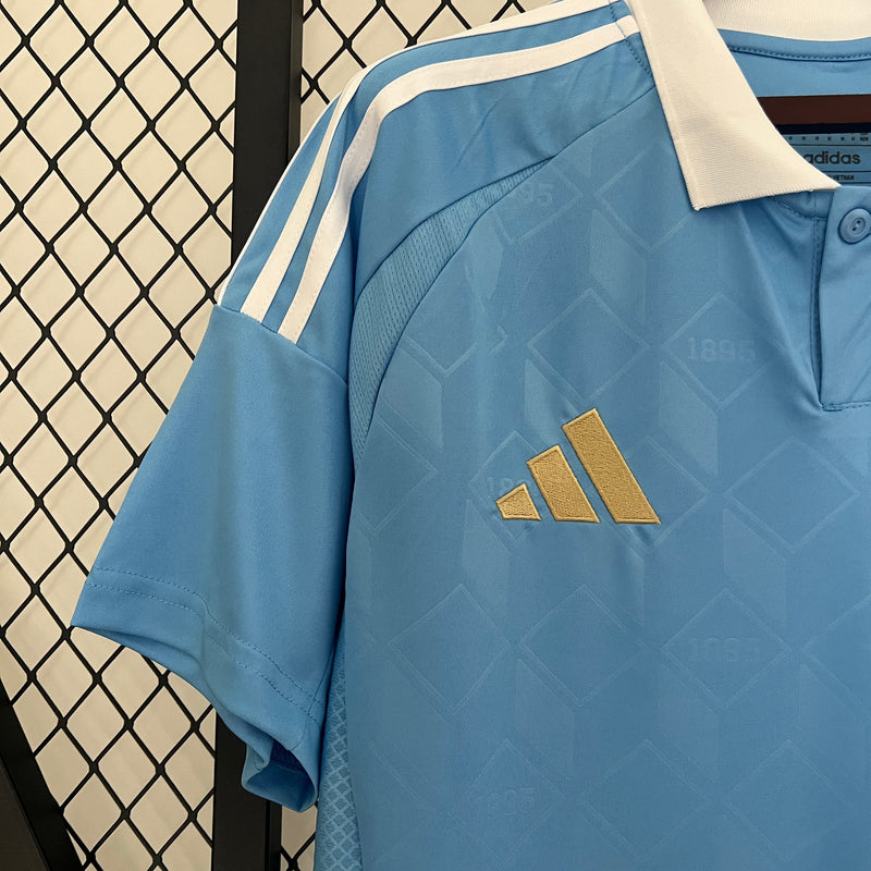 CAMISA LANÇAMENTO DA SELEÇÃO DA BÉLGICA EURO 2024 AZUL