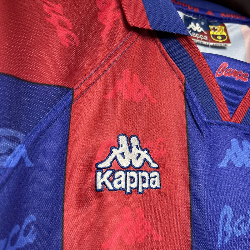 Camisa Retrô Barcelona 1995-96 Home