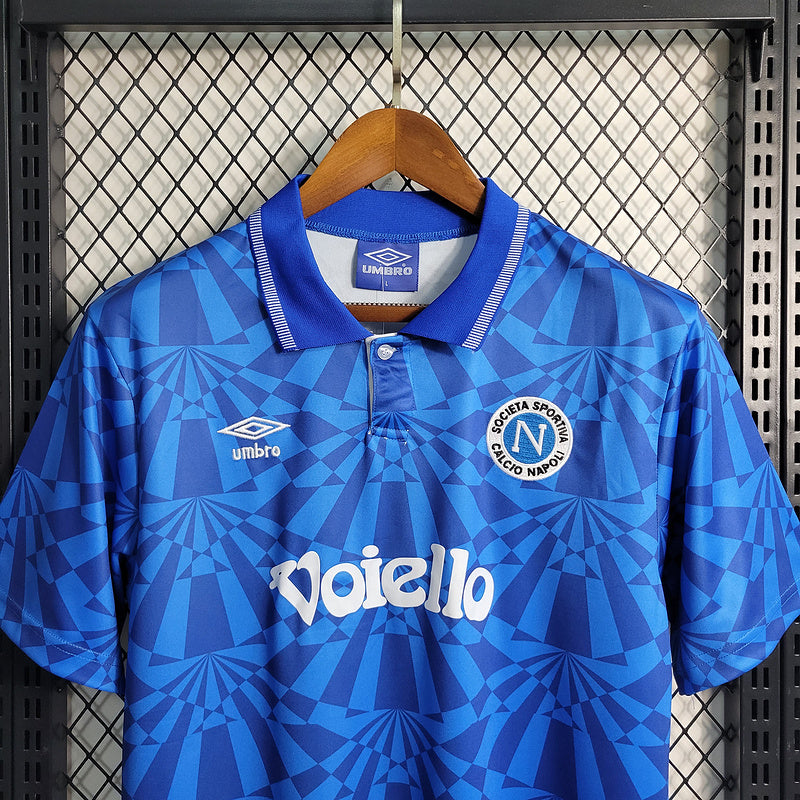 Camisa Retrô Napoli 1991-92 Blue