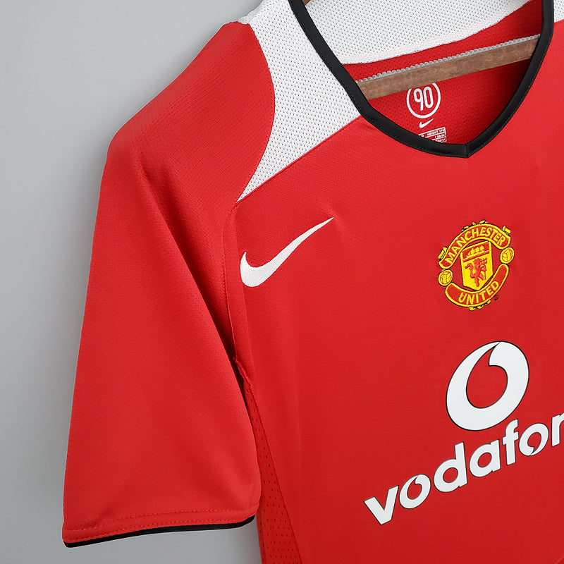 Camisa Retrô Manchester United 2004-06 Home