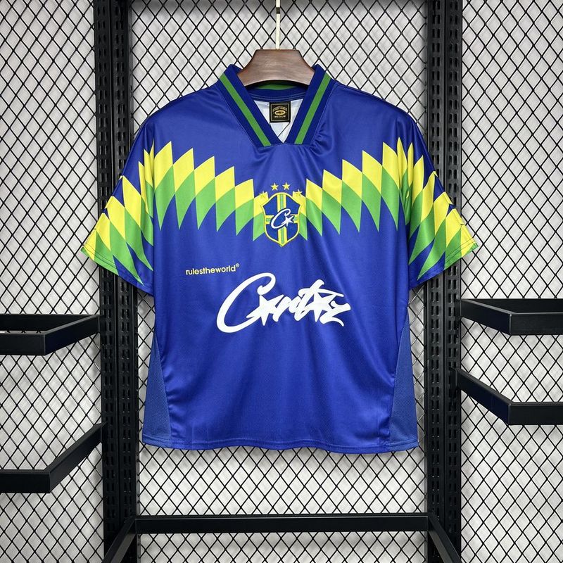 Camisa Retrô Brasil 1995 RTW Blue