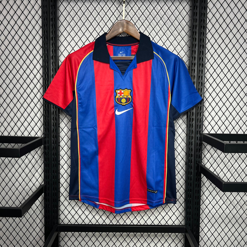 Camisa Retrô Barcelona 2004-05 Home