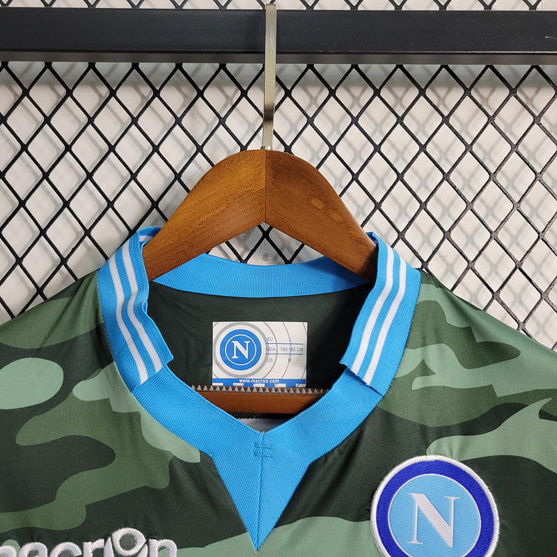 Camisa Retrô Napoli 2013-14 Militar