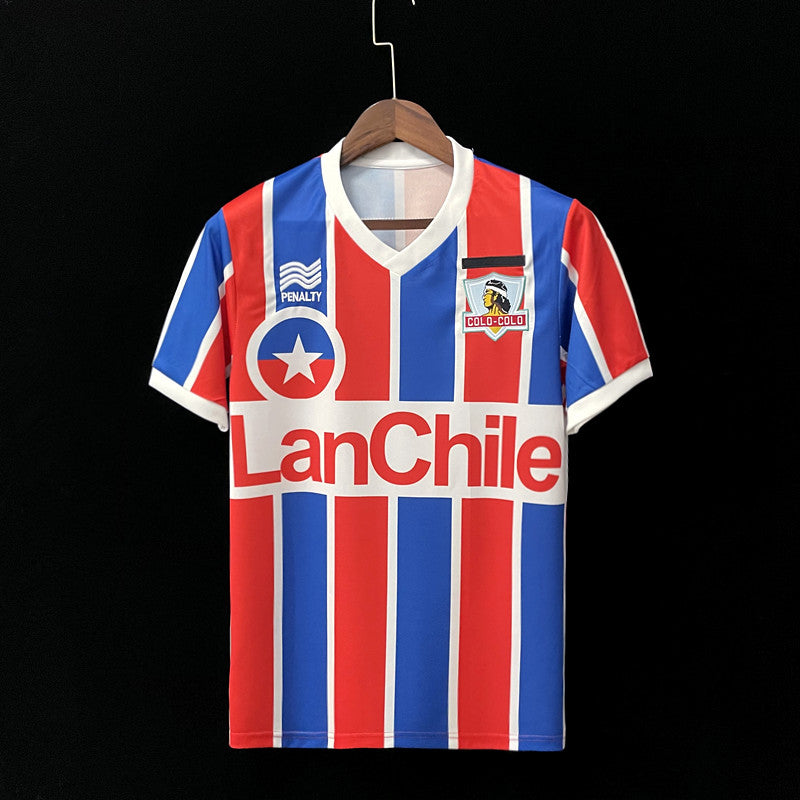 Camisa Retrô Colo Colo 1986 Listrada