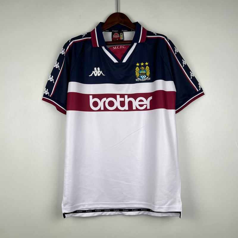 Camisa Retrô Manchester City 1997-98 Polo