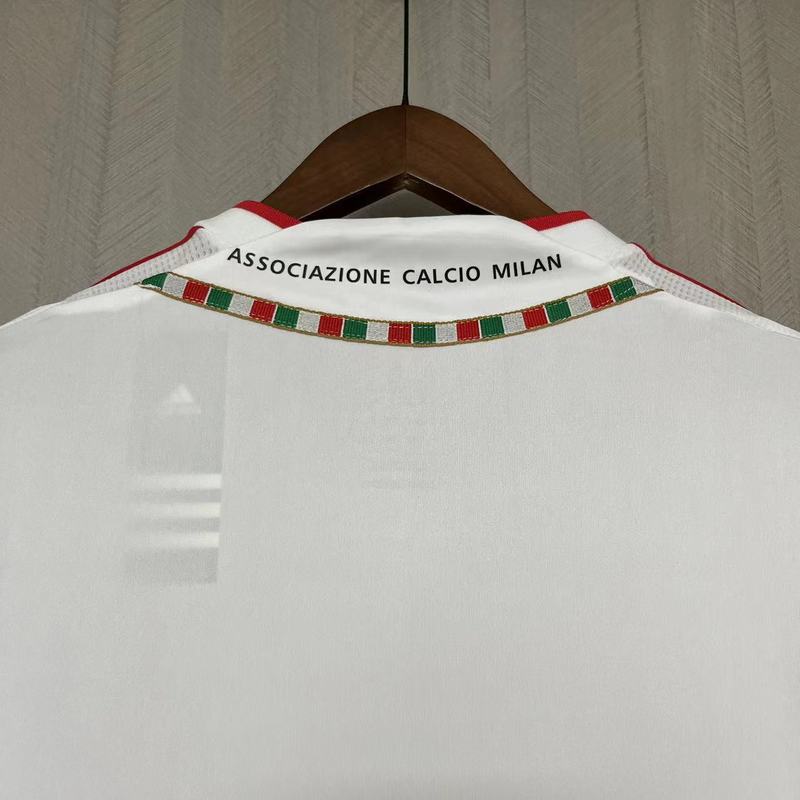 Camisa Milan 2011-12 Branco