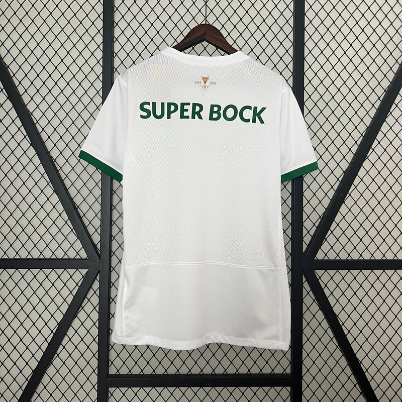 Camisa Sporting 24-25 White