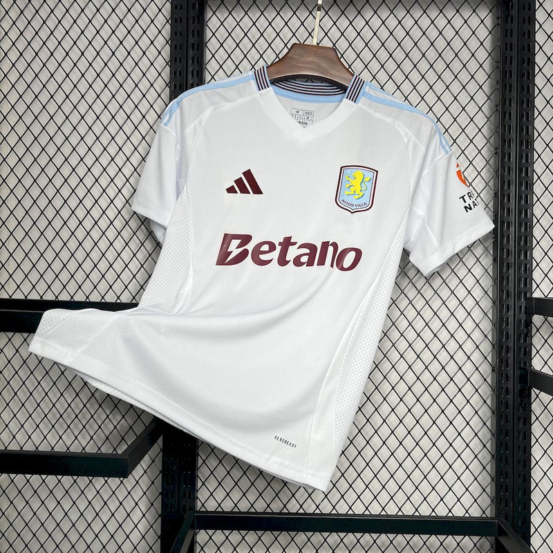 CAMISA DO ASTON VILLA 24-25 BRANCO