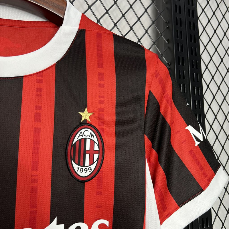 CAMISA LANÇAMENTO DO MILAN 24-25 TRADICIONAL