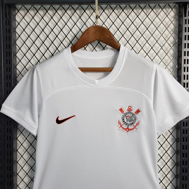 Camisa Feminina Corinthians 23-24 Branco