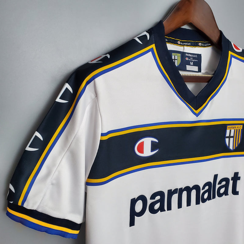 Camisa Retrô Parma 2002-03 White